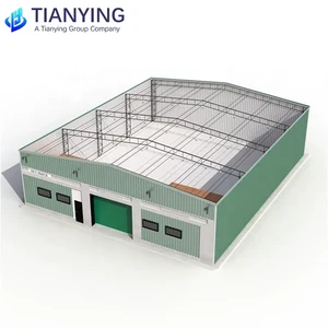 Customized Metal Building Steel Structure Prefabricated Warehouse Prefab Workshop Self Storage
