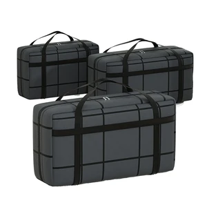 Black Non-Woven Fabric Large Capacity Eco-Friendly Multifunction Square Vacuum Compressed Clothing Storage Bag Dustproof