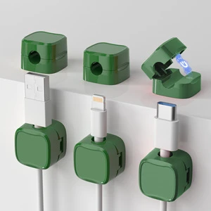High Quality Magnetic Cord Organizer, Easy Secure Adhesive Cable Management, Wire Holder Keeper Organizer Management