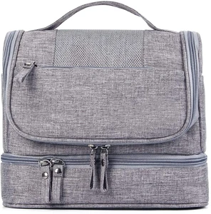 Hanger Toilet Wash Pouch Beauty Storage Bags Waterproof Hanging Travel Toiletry Case for Ladies
