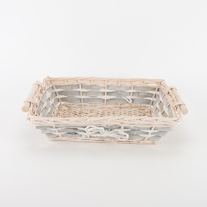Yrhome Handmade Eco-Friendly Woven Wicker Multi-Purpose Storage Basket Simple Design Customizable for Versatile Organization