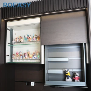 Roeasy 800*700*330mm Light Constant Lighting Metal Eco-friendly Kitchen Cabinet Intelligent Lift Smart Home Storage Organization