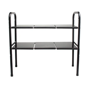 Kitchen Cabinet Organizers and Storage Rack Adjustable Wrap Organizer Rack Sturdy Pantry Organization