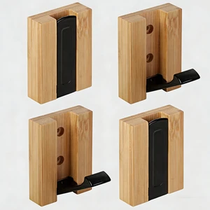 Hanging Hook for Clothes Without Drilling; Wardrobe, Back of Door, Hat and Coat Hook; Kitchen, Bathroom, Bedroom Wood