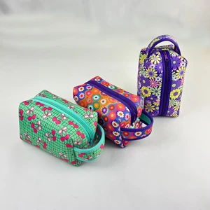 Wholesale Printed Cosmetic Toilet Organizer Neoprene Travel Storage Makeup Bag