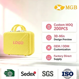 Cosmetics Small Suitcase 14 Inch Lightweight Korean Travel case Mini Storage Bag