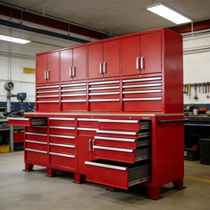 Heavy Duty Metal Storage Cabinet with 33 Drawers OEM Option 1000kg Load Capacity Tool & Engineering Equipment Garage Storage