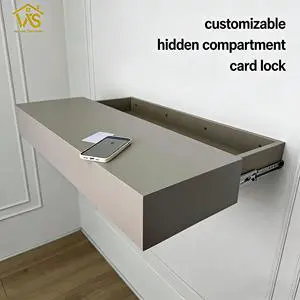 Floating Night Stand Secret Home Decor Space-Saving Secret Hidden Safe Wall Floating Shelves With Hidden Compartments Furniture