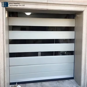 Customized Insulated Sandwich Panel Top Hanging Stacking Garage Door