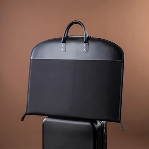 Protective Clothes Foldable Travel Garment Bag Oxford Non-woven Dustproof Suit Garment Bag