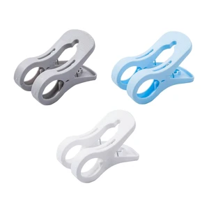 Plastic Windproof Beach Towel Clip Wind-Resistant Bath Towel Clips for Daily Laundry Bath Towel Bedding & Thick Clothing Clips