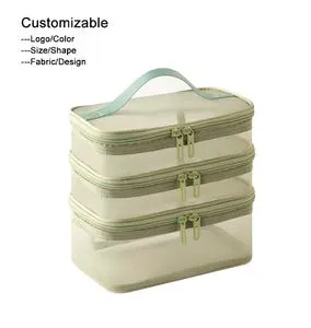 Multi-functional Simple and Portable Wash Bag Large-capacity Makeup Bag Palace-style Cosmetic Storage Bag
