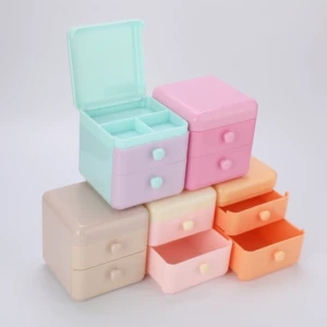 Plastic Organizer Storage Box Cosmetic Cosmetic Storage Box With Drawer Acrylic Cosmetic Organizer Storage Box