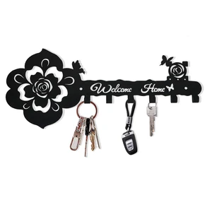 Custom Oem Design Multipurpose Metal Clothes Wall Mount Hook Kids Wall Porch Key Holder Hook