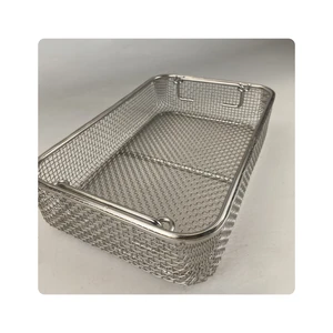 Stainless Steel Laboratory Wire Mesh Basket for Sale