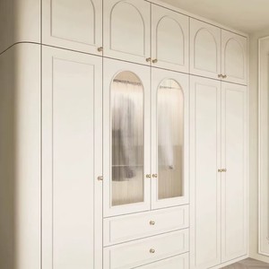 Modern Custom Made Wooden Closet Wardrobe System Free Design Bedroom Furniture Storage Cabinets For Clothes