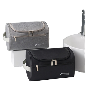 High Quality Men's Bathroom Hanging for Toiletry Storage Bag Large Capacity Zipper Water for Travel