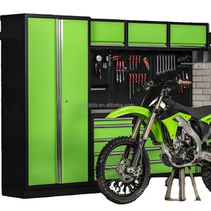 Garage Storage Tool Chest Workshop Combination Units Workstation Mobile Tool Cabinet Heavy Duty Storage Garage Tool Cabinet OEM