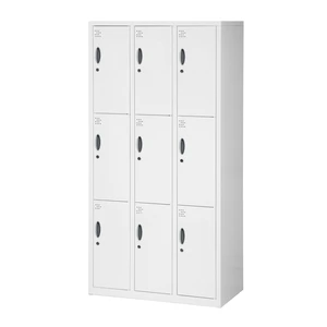 Knock Down Design Single Door Steel Storage Locker for Office with Lock