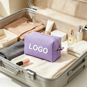 MOQ 100PCS Stock Ready Knitted Cosmetic Pouch Honeycomb Mesh Makeup Bag Custom Logo Women Travel Organizer