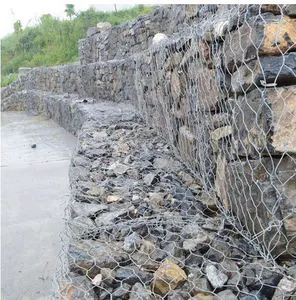 XBY Hot Sales 2X1X1m 2.0-4.0mm Weave Hexagonal Coated Gabion Boxes Gabion Basket Box for Stone