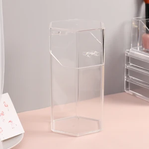 Hot Sell Transparent Acrylic Cosmetic Storage Box Makeup Organizer Cosmetic Storage Box