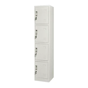 Modern Single-Door Foldable Steel Locker for School Gym Workshop Warehouse Office Hotel Bedroom Wardrobe Camlock Furniture