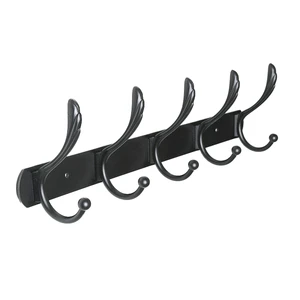 Modern Stainless Steel Bathroom Tool Storage Hooks Novelty Multipurpose Hanging Hook with Round Corners for Clothing