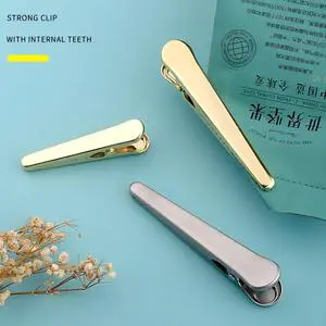 Wholesale Stainless Steel Food Bag Sealing Clip Multifunctional Airtight Storage Clamp for Snacks Coffee Tea Bags Kitchen Gadget