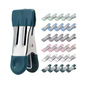 Heavy Duty 2.17 Inch Bag Clips Metal Chip Clips Clothes Pins for Photo Drying Clothesline Laundry Sock