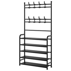 Clothes Hanger Multi-ayer Shoe Rack Doorway Hangers Shoe Shelf Coat Rack Storage Clothing Indoor Storage Furniture Hat Hangers