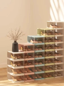 Custom Acrylic Clear Acrylic Sheet Acrylic Sheets- Clear Acrylic Stackable Shoe Box - Ideal for Shoes & Home Organization