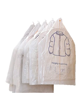 Z-Heavy Duty Closet Organizer Hanging Vacuum Storage Bag for Seasonal Clothes Space Saver