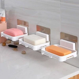 Factory Price Foldable Storage Rack Bathroom Bedside Mobile Phone Punch-free Storage Shelf Wall Shelf Storage Accessory