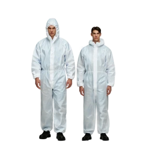 Waterproof Anti Dust Disposable Protective Coverall Type5/6 Tyvek Suit Disposable Protective Clothes