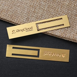 Customized Gold Bulk Metal Bookmark Clip/book Mark Clip