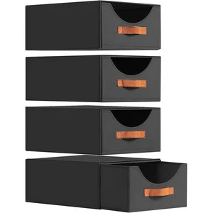 Large Size Storage Bins and Drawers Stackable Shelf Drawers with Closet Organizers for Bedroom Living Room Under Bed Office