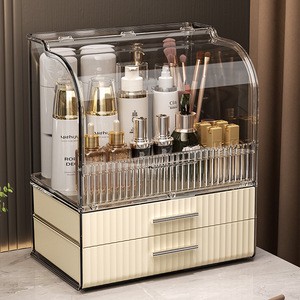 Cosmetic Makeup Organizer Storage Box Conveniently Organizes Your Makeup Products