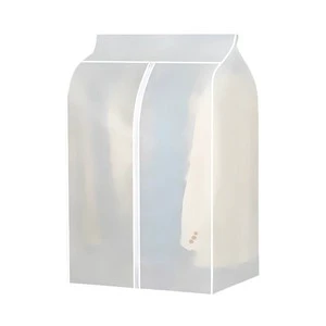 Household Plastic Simple Storage Bag Washable Hanging Clothes Cover for Bedroom Dust Control Convenient Cover for Clothes
