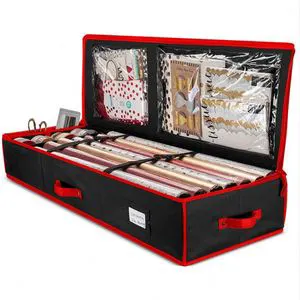 Household Multifunctional Box Gift Storage Christmas Decorations Storage Bag Christmas Wrapping Paper Storage Bag