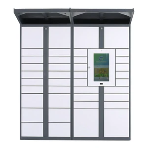 Outdoor Delivery Locker with Electronic Lock Smart Storage Locker System Parcel Locker