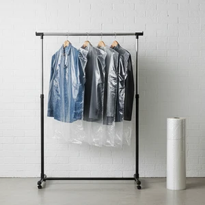 Custom Hanging Garment Bag Clothing Organizer with Print Design Waterproof & Space Saving Dust Cover for Closet Storage