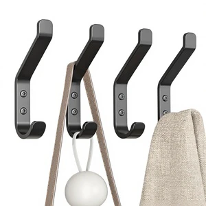 Cross-border Modern Simple Metal Bathroom Household Storage Hook Clothes Single Hook Creative Small Pendant