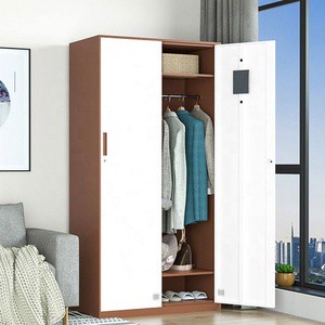 Wholesale Custom 2 Door Steel Locker Knock Down Durable Metal Clothes Cabinet For Changing Room Staff Employee Office
