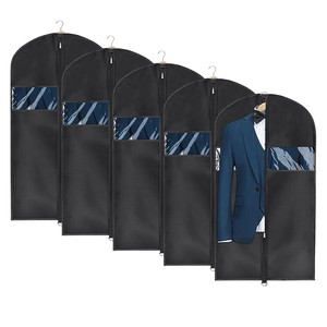 Dustproof Clothing Covers Waterproof Clothes Dust Cover Hanging Suit Garment Bags for Coat Dress Protector Storage Travel