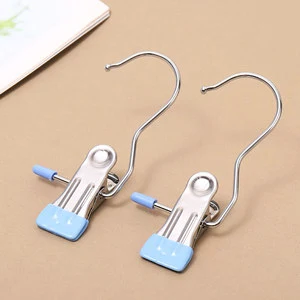 Seamless Clip Hook Clothes Shorts Sock Trousers Clip Metal Clips