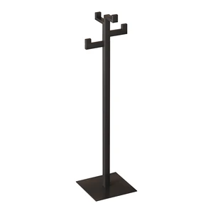 Short Coat Rack with Base Stable Support for Hanging Handbag Coat Hat Bedroom Living Room