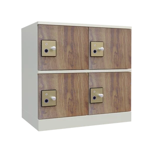 HEADLEADER Cheap Home Gym Storage Wardrobe Steel Locker Cabinet Single Door Clothes Staff Metal Locker with Fingerprint Lock