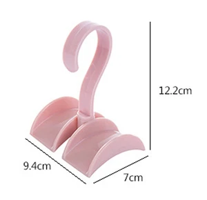New PS Home Plastic Bag Hook Handbag Organizer Creative Closet Organizer Rod Hanger Handbag Storage Purse Hanging