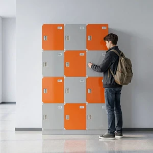 OEM ODM ABS Plastic Locker Factory Bulk Supply Durable Storage Cabinet Large Capacity Locker